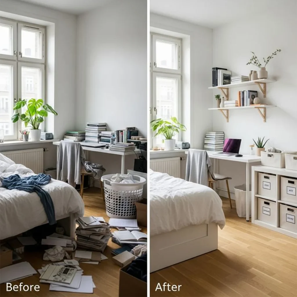 decluttering & home reset